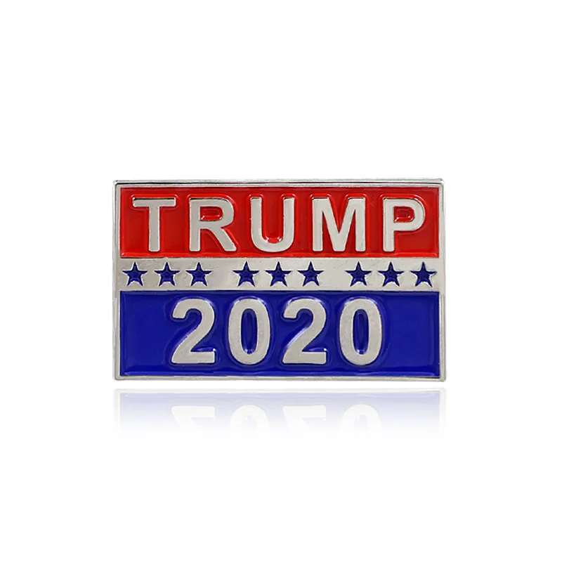 TRUMP 2020 Enamel Pin Star Admission Tickets Symbol Coupon Brooch Badge Backpack Lapel Pins Movie Fans Gifts for Friends | Украшения и