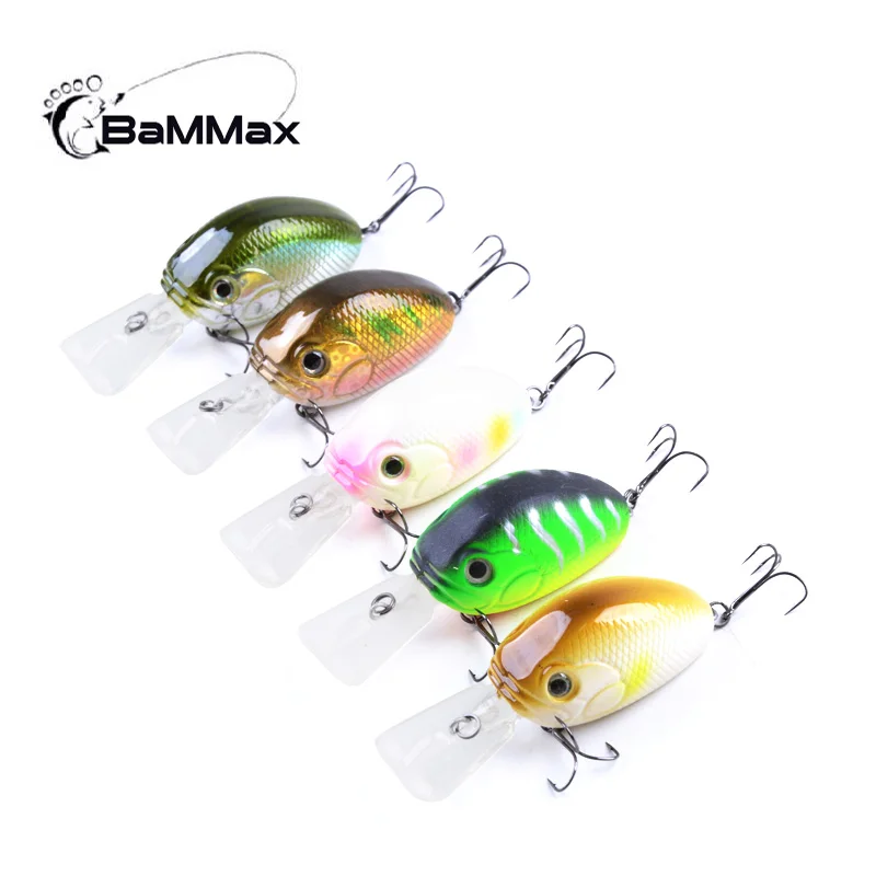 Bammax Minnow приманки для ловли рыбы 7 г 5 см приманка воблер твердая Бас блесны жира