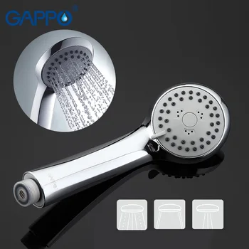 

Gappo bathroom rainfall SPA hand Shower Head Top Massage chrome water save sauna mixer alcachofa de la ducha G04