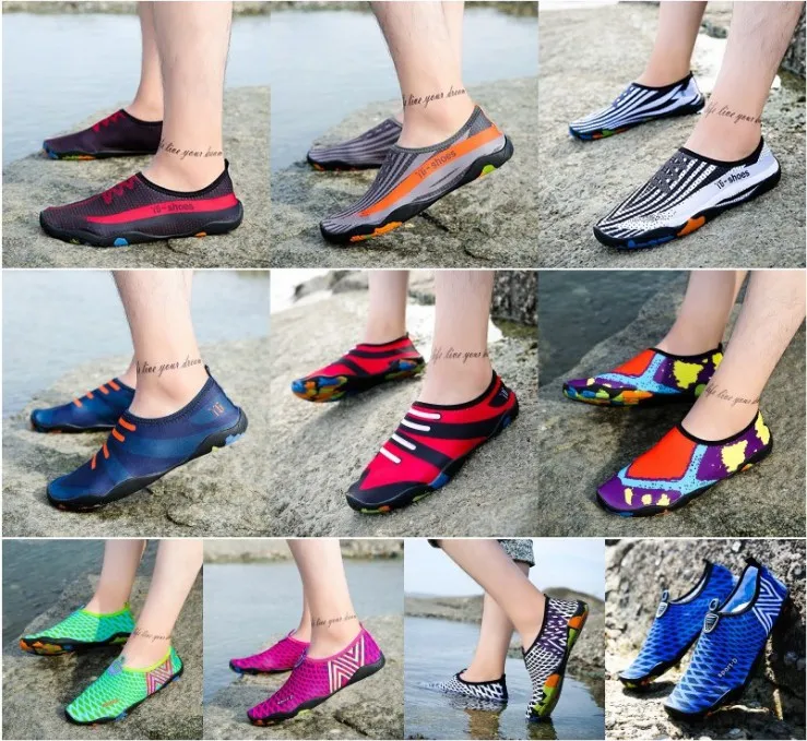 Летние Для мужчин и женская пляжная обувь водонепроницаемая обувь для плавания унисекс мягкие Приморский болотных Обувь Zapatos дайвинг подводное плавание Носки для девочек