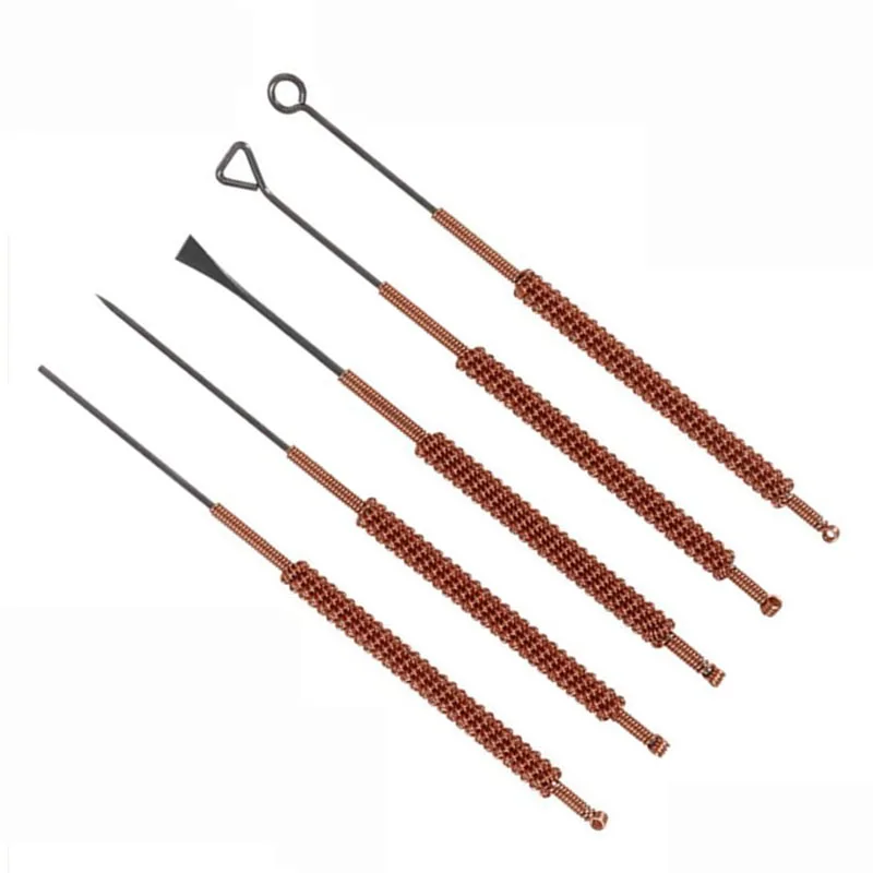 5 pcs fire acupuncture needle tungsten steel alloy acupuncture needle
