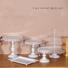 5 шт. подставка для кексов белый свадебный стенд для выпечки тарелка для украшения свадьбы/ужин/вечерние Инструменты для выпечки