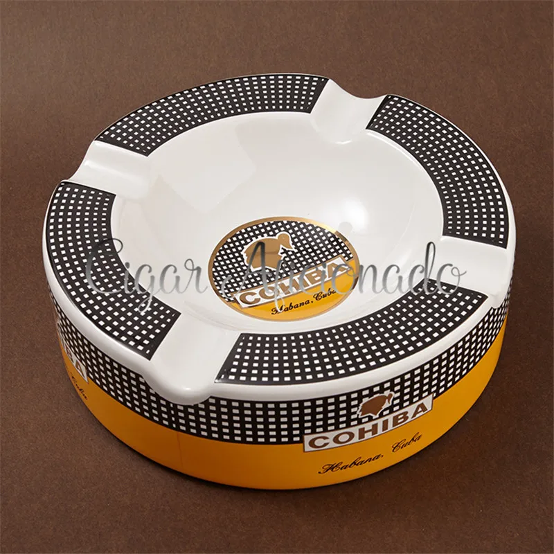 Wholesale Hot selling Style Luxury Classical COHIBA Big Round Ceramic