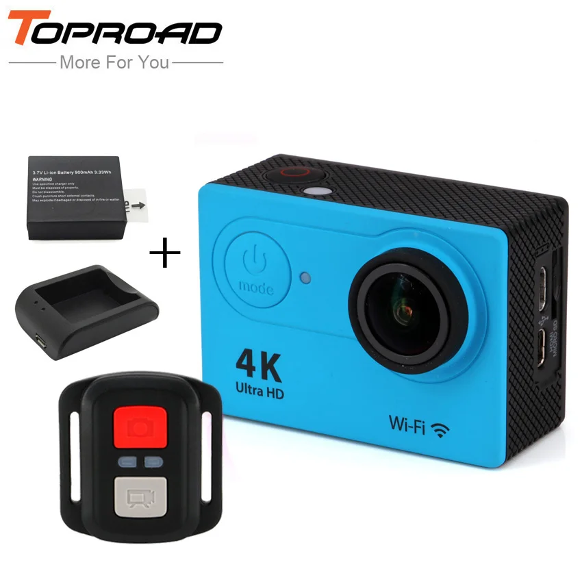 Ultra HD 4K H9R 1080P WIFI Action Cameras 2.4G Remote Mini Sport Camera Video Record deportiva Camcorder Outdoor Helmet Cam