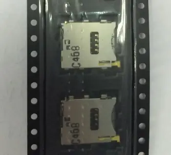 

50PCS/lot, Original new for Sony Z3 D6653 D6643 D6603 L55W L55 L55T L55U SIM card reader connector socket module