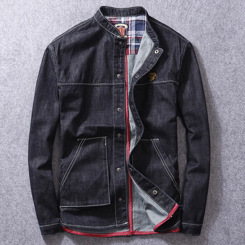Automotive Men 's Jean Jackets Plus 3XL Vintage Fashion Mens Denim Coats Bomber Jean Jacket Coat Overcoats European Style A021 Automotive Men 's Jean Jackets Plus 3XL Vintage Fashion Mens Denim Coats Bomber Jean Jacket Coat Overcoats European Style A021