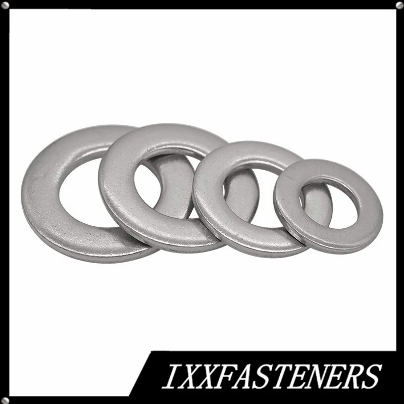 

DIN125 ISO7089 M1.6 M2 M2.5 M3 M3.5 M4 M5 M6 M8 316 Stainless Steel Flat Machine Washer