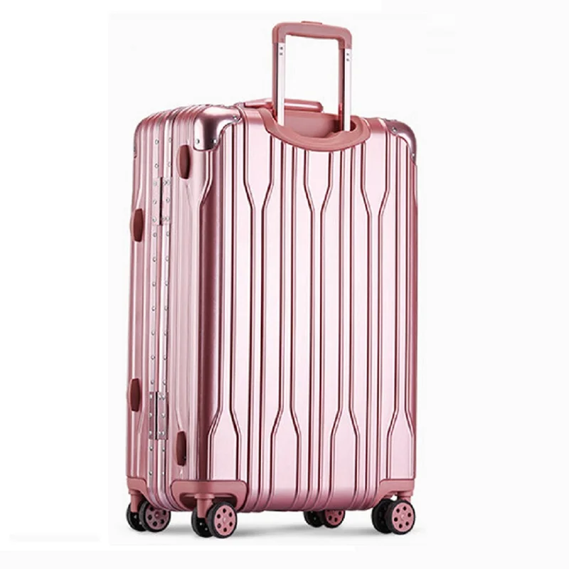 

2018 NEW Design PURPLE,ROSE GOLD,SILVER,BLACK,RED Spinner Rolling luggage