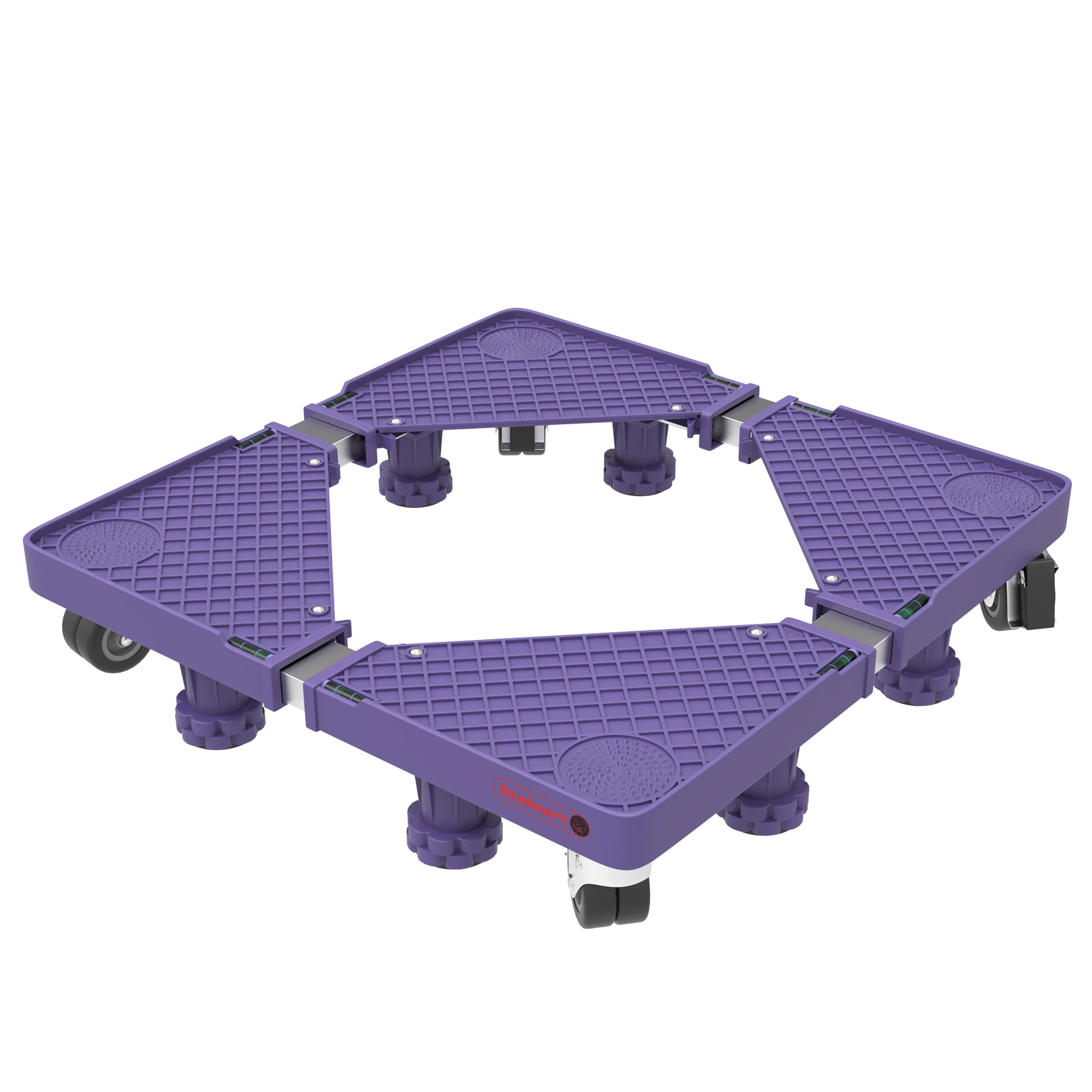 Appliance Dolly Roller Mover 28 x 28 Locking Wheels 1100 Pounds 8 Stability Feet
