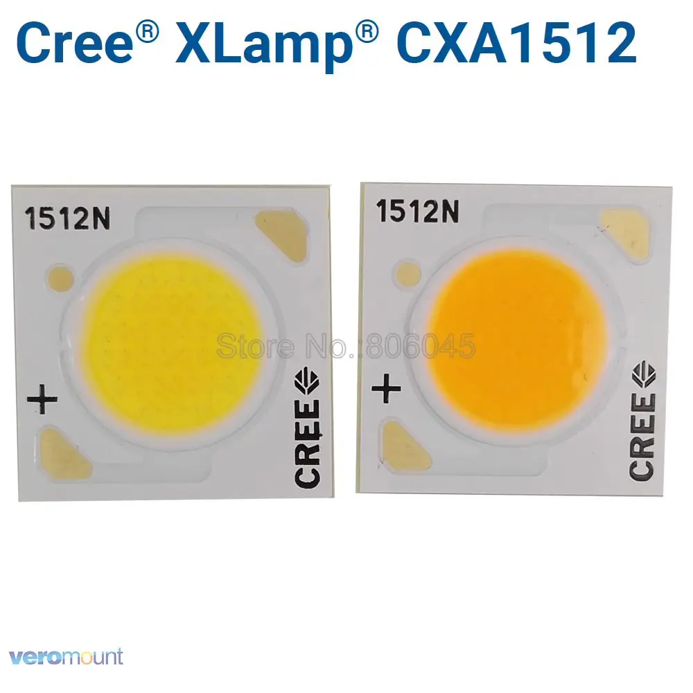 Светодиодный диодный светильник Cree XLamp CXA 1512 CXA1512 EasyWhite 2 шт. 5000 К теплый белый 3000 24