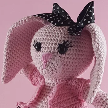 

crochet toys amigurumi doll bunny model number XH0412029