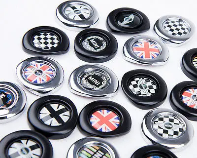 Черная крышка нажимной кнопки двигателя украшение крышки для 2 го поколения MINI