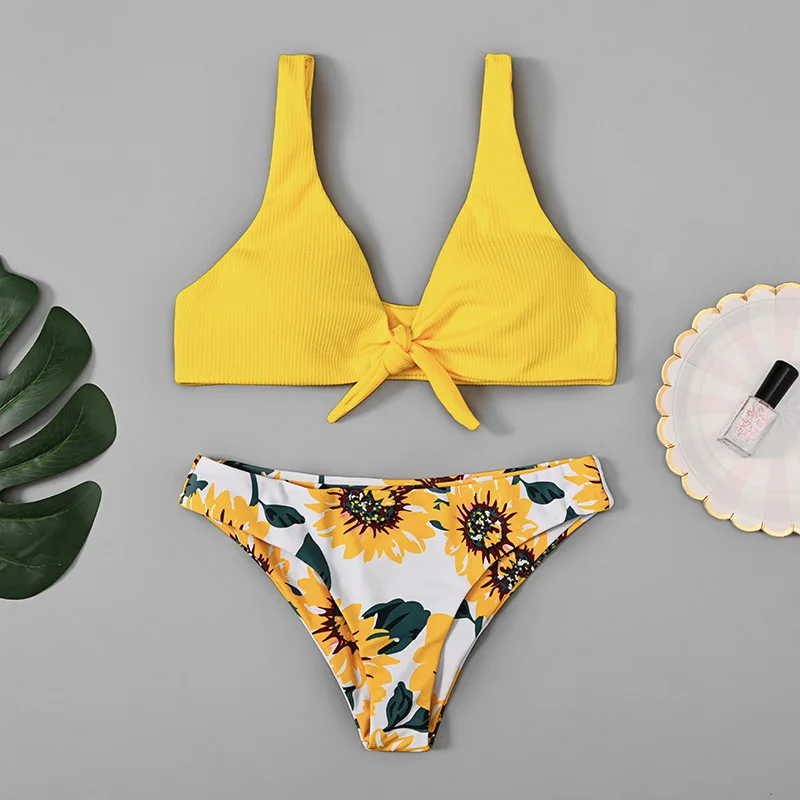 sunflower swimsuit bottoms
