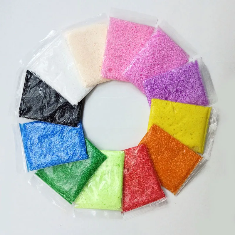 12pcs/set Air Dry Slime Plasticine Play Foam Clay Excellent Magic