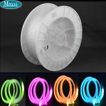 Mayki 350 м длина 2,0 мм Диаметр Пластик PMMA конец светящийся волоконно-оптический кабель мульти эффект для потолка звездное небо дизайн