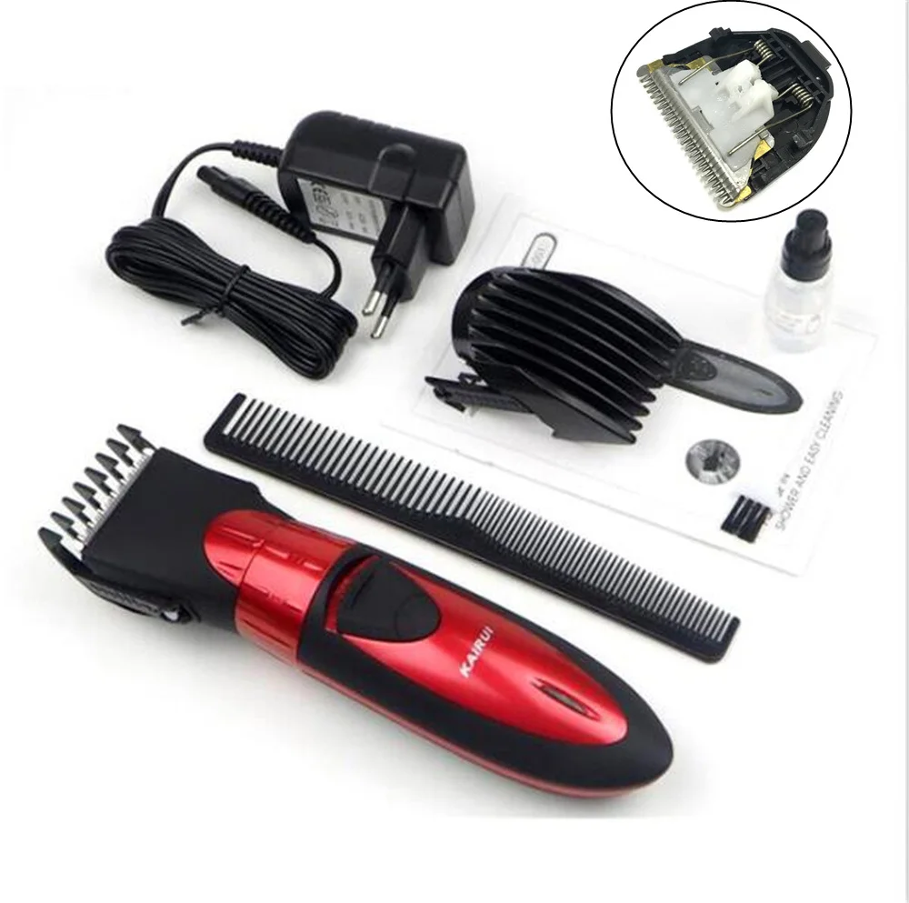 

Hot Sales Professional Electric Hair Clipper Waterproof Rechargeable Hair Trimmer Razor Beard Shaver Hair Cutting Machine 220V