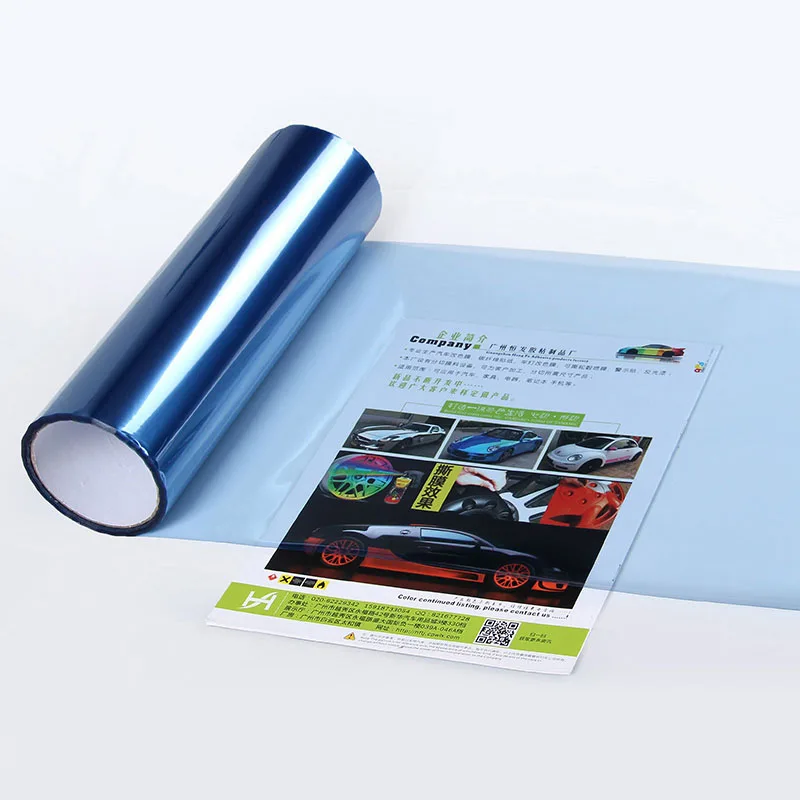 

30/40 x 60cm Car styling Auto Car Tint Headlight Taillight Fog Light Vinyl Smoke Film Sheet Cover Sticker