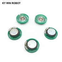 ברכב צופר 5pcs / הרבה חדש דק רמקול פעמון דלת צופר צעצוע ברכב צופר 8 אוהם 0.25 ואט 0.25W 8R הדובר קוטר 21mm עובי 2.1CM 7MM (5)