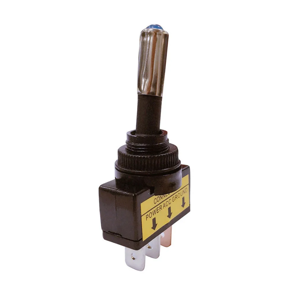 

Universal Car Auto Fog Light Rocker Toggle Switch B35 DC 12V 35A 4Pins LED Dashboard LED Color Blue/Red #YL6