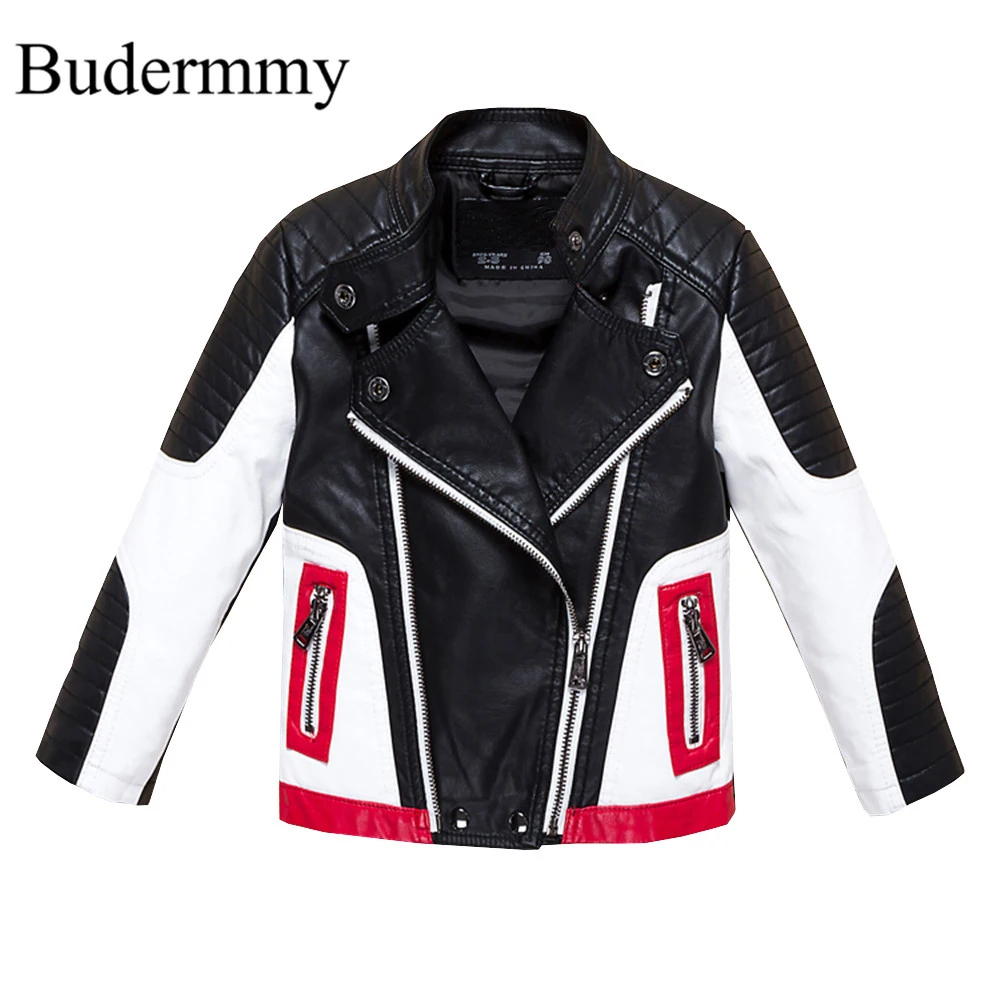 

Boys Jackets Faux Leather Jackets for Boys and Girls 2 3 4 6 8 10 12 Years Children Jackets Fashion Autumn Toddler Girl Clothes