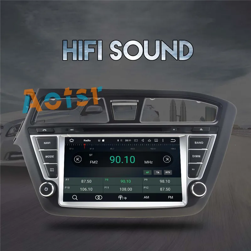 Flash Deal 4+32G Octa core Android 8.0 For HYUNDAI I20 2014 2015 2016 2017 Car DVD Player GPS Radio CD AUDIO Radio Navigation multimedia 9