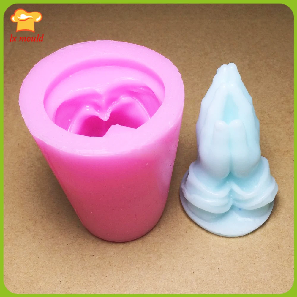 

Prayer Silicon Mold 3D Resin Clay Candy Silicone Mold Sugar Cake Decorative Tool