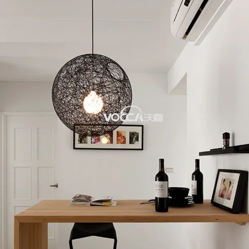 T Moooi Random Light Natural Twiner Rattan Ball Yarn Pendant T Moooi Random Light Natural Twiner Rattan Ball Yarn Pendant