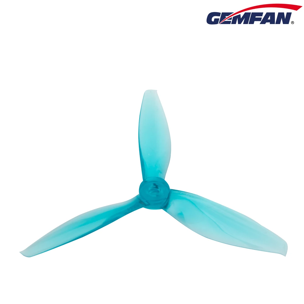 

10 pair Gemfan 5144 5inch tri-Paddle Propeller compatible 2207 2208 2306 Brushless Motor for FPV RC Drone Props