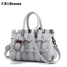 Fabenson neue frühjahr/sommer 2017 frauen tasche naht Boston tasche geneigt schulter damen handtaschen pu-leder handtaschen berühmte marken