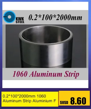 0.8*100*2000 мм 1060 Алюминий полосы алюминиевый Фольга DIY Материал Бесплатная доставка