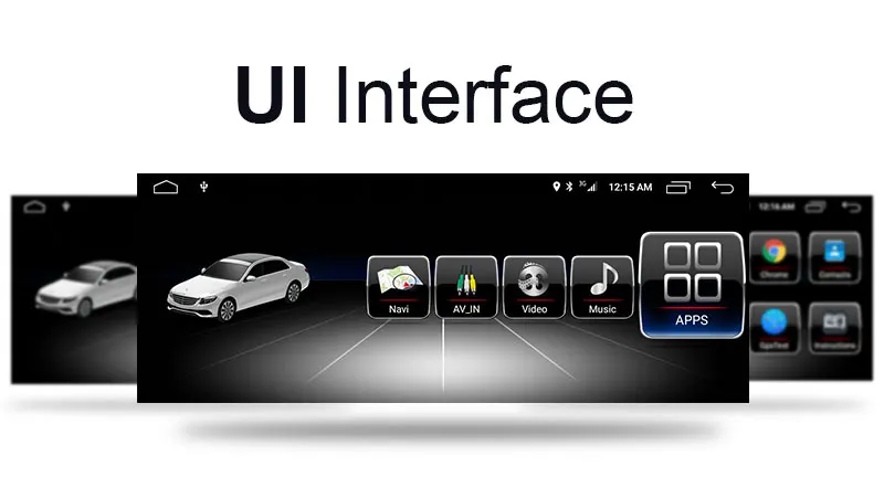 Perfect Ugode Car Multimedia Player 10.25 Inches Screen Monitor GLA A CLA GPS Navigation Bluetooth For Benz A CLA GLA Vehicle Car Player 15