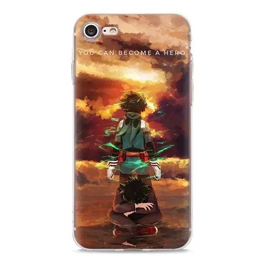 Прозрачный чехол my hero Academy для Apple iPhone 7 8 Plus 6 6s Plus 5 5S X XR XS MAX TPU мягкие чехлы Coque - Цвет: 13