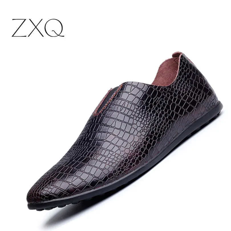 2016 New Fashion Genuine Leather font b Men b font font b Shoes b font 100