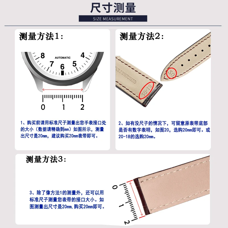 Uyoungwatch Fossil кожаный ремешок 22 мм темно коричневые кожаные часы с татуировкой crocs
