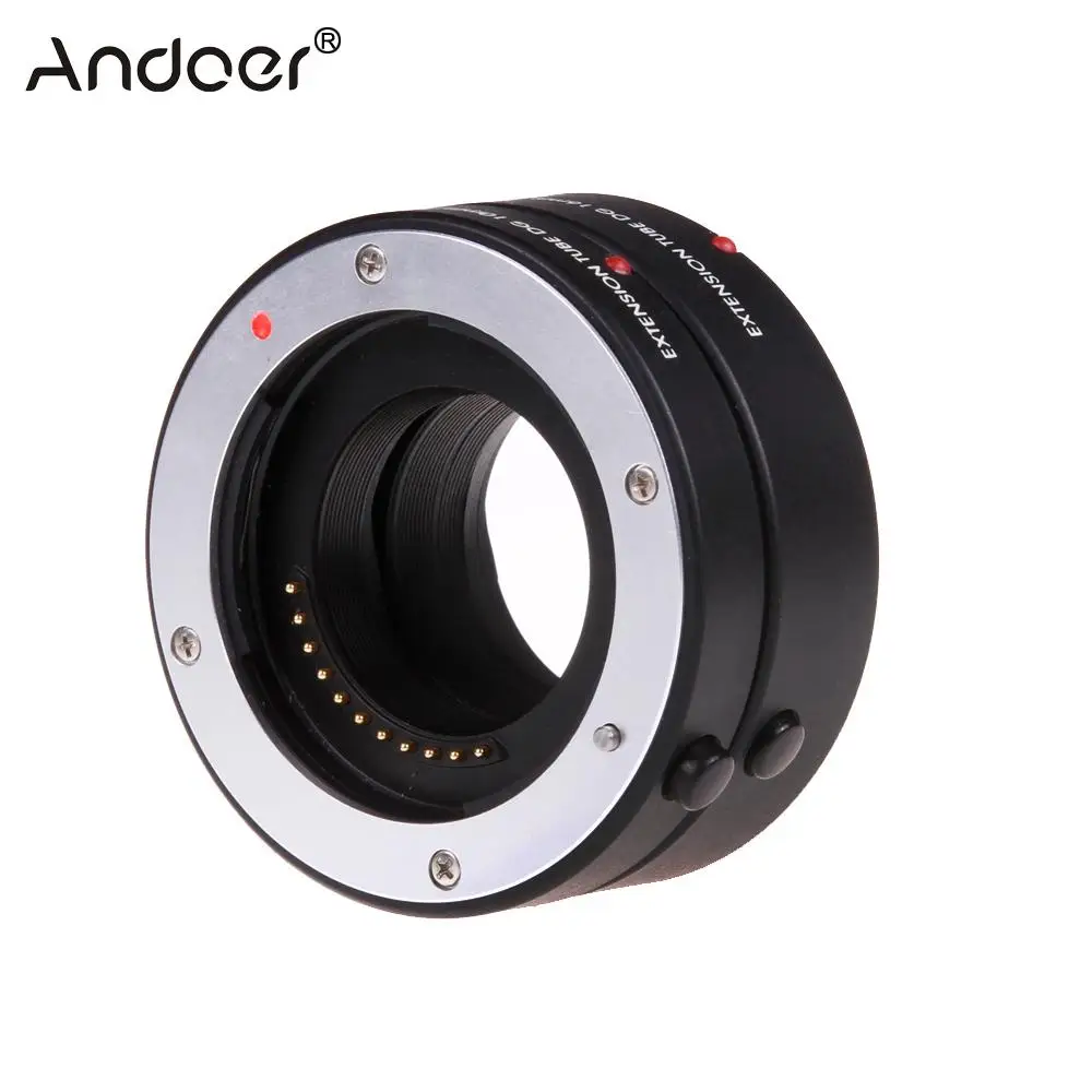 Macro AF Auto Focus Lens Extension DG Tube 10mm 16mm Set Ring Metal