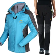 Водонепроницаемый лыжный костюм для женщин, лыжная куртка, брюки для женщин, зимняя уличная лыжная куртка для сноуборда, брюки, комплекты для сноуборда