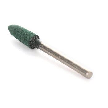 

1pcs 3mm Shank Grinding Nail Buffer Drill Silicone Rubber Milling Cutter Art Machine Polished Mounted Point Head Assorted