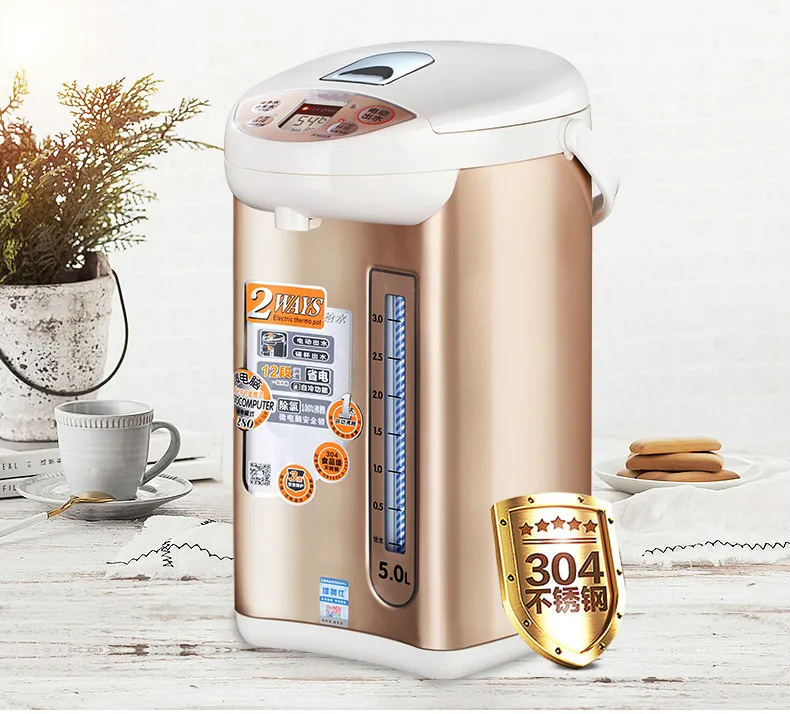 Electric kettle thermos water bottle is an integral automatic