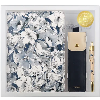 Never Creative Stationery Set Flower Weekly Planner Organizer Agenda diary Journal Notebook Business Office School Accessories business fashion 2018 pocket journal weekly planner 176p korean fashion stationery