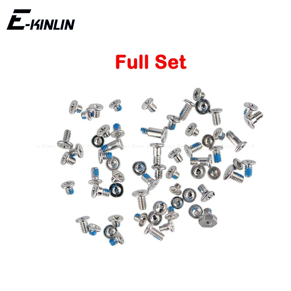 

100% NEW Bottom Dock Screw Complete Screws Full Set Replacement Repair Parts For iPhone 4 4S 5 5S SE 5C