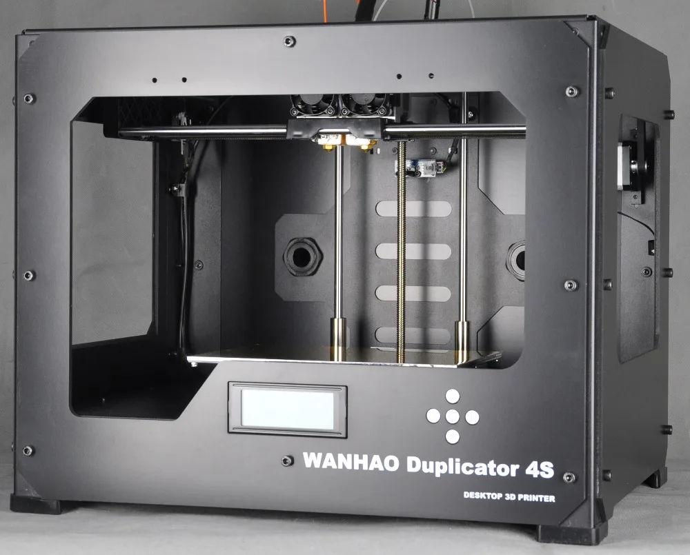 3dprinter WANHAO Дубликатор 4S двойной экструдер multi образная печатная машина с нитями и