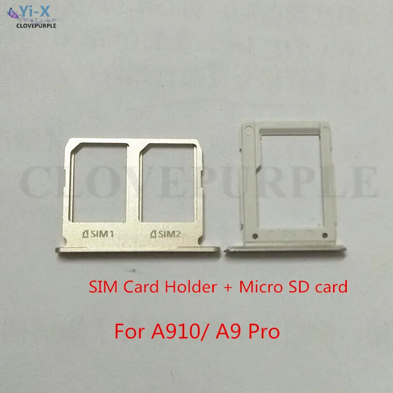 10PCS/Lot SIM Card Tray Slot Holder Adapter with Micro SD Card Holder
