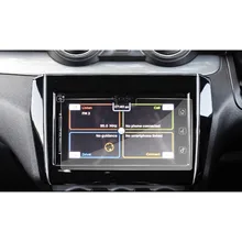 RUIYA PET screen protector for Maruti Suzuki Swift 7-inch car gps navigation screen,invisible transparent protection (2-Packs)