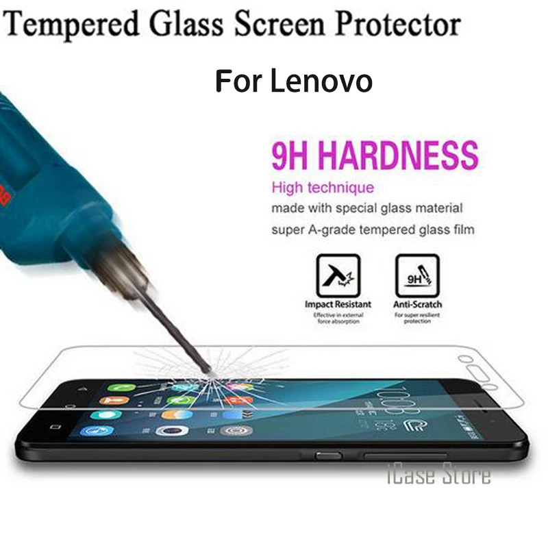 С уровнем твердости 9H закаленное Стекло для lenovo S850 S860 S8 S90 Vibe X2 A8 note 8 Z90 Z2 Pro k820 A2010 P1