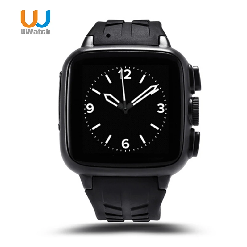 UWatch Wearable Devices Sport Smart Watch Phone Android 4.4 512MB+4GB