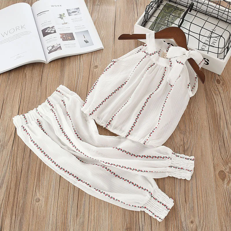

Girls Boutique Sets Summer Clothes For Girl little Kids Ruffle Outfits Sweatsuits Children Sport Suit Fashion Wear Off Shoulder