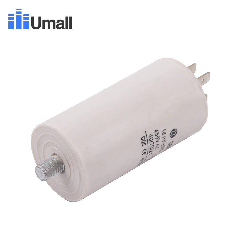 CBB60 450V 16 мкФ Рабочий конденсатор 4 четыре поворота со стандартным|capacitor 16uf|capacitor 16uf