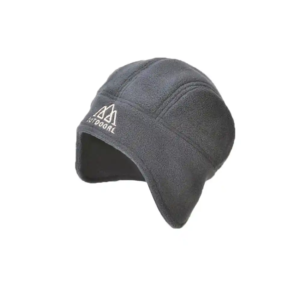 fleece cap with ear flaps