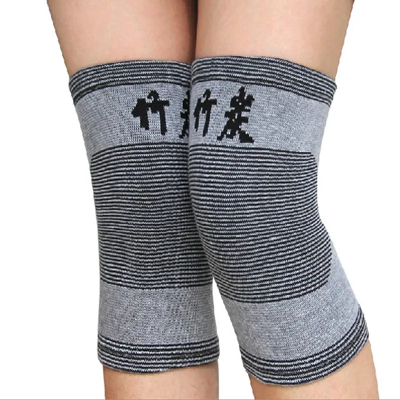 Buy Bamboo Leg Support Elastic Kneepad Breathable Knee Pads Keep Warm Brace