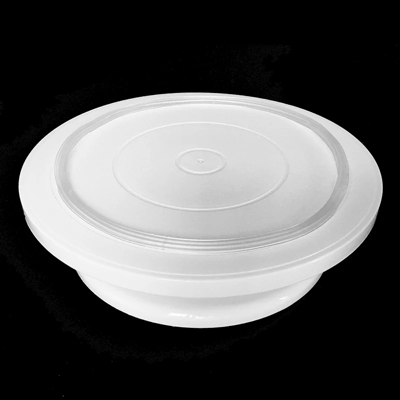 27.5cm Kitchen Cake Decorating Icing Rotating Turntable Cake Stand Plastic Fondant Baking Tool DIY